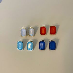 Rectangle earring bundle